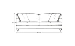 Deni Large Sofa