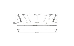 Deni Medium Sofa