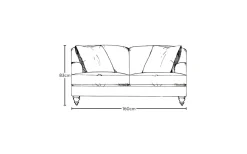 Deni Small Sofa