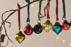 Dew Drop Baubles - Mixed Antique - (Set of 12)