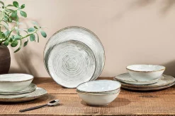 Dhanuk Ceramic Cereal Bowl - Cream