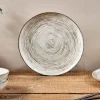 Dhanuk Ceramic Dinner Plate - Cream