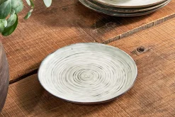 Dhanuk Ceramic Side Plate - Cream
