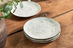 Dhanuk Ceramic Side Plate - Cream