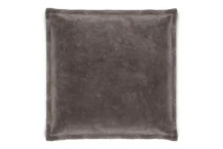 Dhara Velvet Cushion Cover - Charcoal