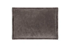 Dhara Velvet Cushion Cover - Charcoal