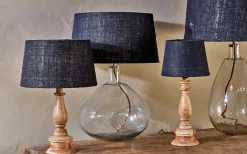 Dia Jute Lampshade - Ink