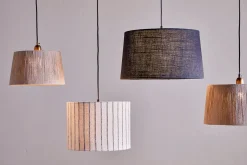 Dia Jute Lampshade - Ink