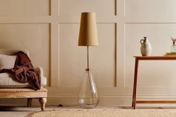 Dia Jute Tall Lampshade - Natural