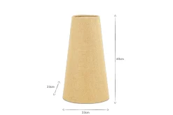 Dia Jute Tall Lampshade - Natural