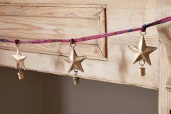 Didi Star Garland - Antique Brass