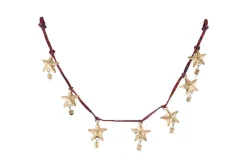 Didi Star Garland - Antique Brass