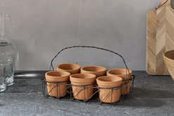 Dilipa Terracotta Multi Planter - Terracotta