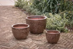Dunai Terracotta Planter - Brown