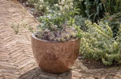 Dunai Terracotta Planter - Brown