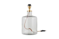 Edina Recycled Glass Table Lamp - Clear - Small