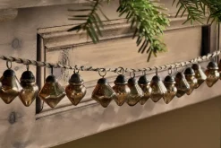 Ekiti Bauble Garland - Antique Gold