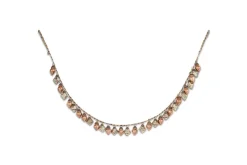 Ekiti Bauble Garland - Antique Gold & Rust