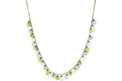 Ekiti Bauble Garland - Mixed Green & Clear