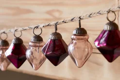 Ekiti Bauble Garland - Ruby & Copper
