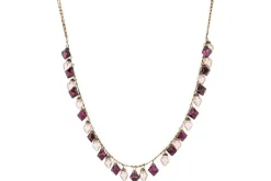 Ekiti Bauble Garland - Ruby & Copper