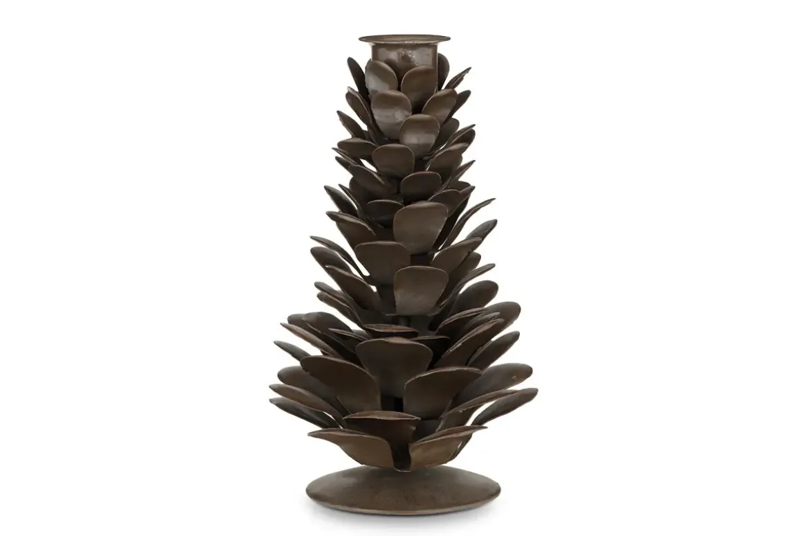 Elagalu Candle Holder - Rust