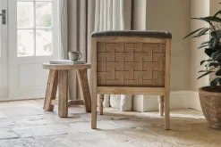 Elbu Deconstructed Jacquard Weave Armchair - Charcoal