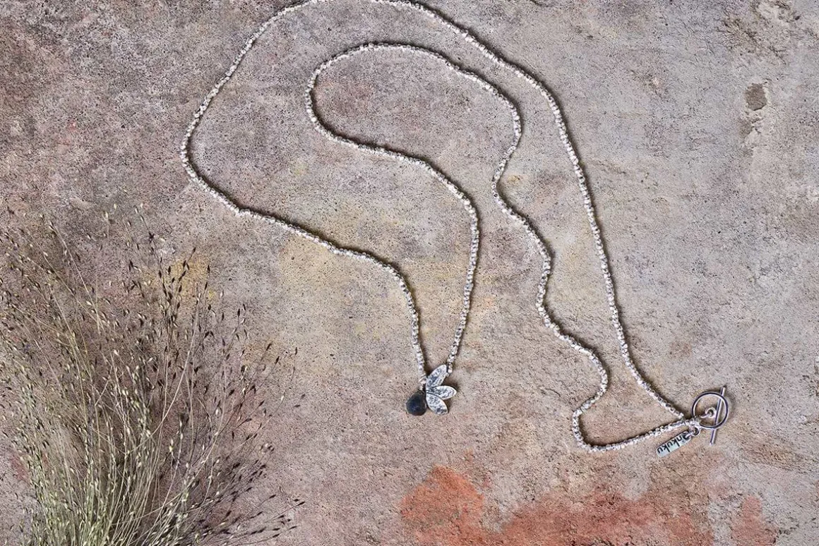 Elina Labradorite Necklace - Silver