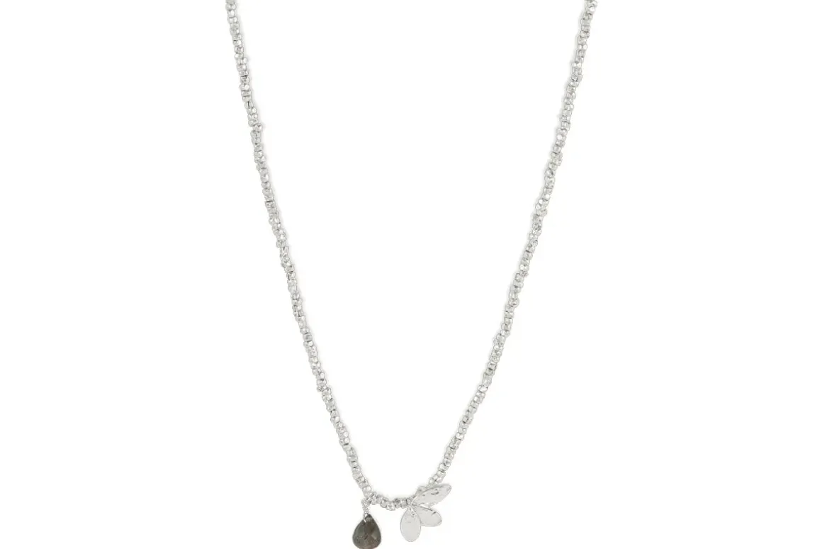 Elina Labradorite Necklace - Silver