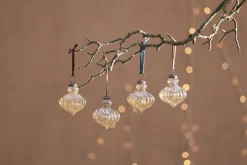 Eliza Baubles - Gold Luster (Set of 4)