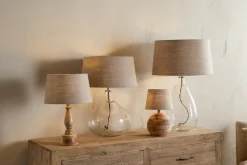 Embaata Linen Lampshade - Natural