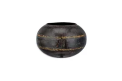 Endo Reclaimed Iron Globe Planter