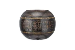 Endo Reclaimed Iron Globe Planter