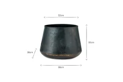 Endo Reclaimed Iron Planter