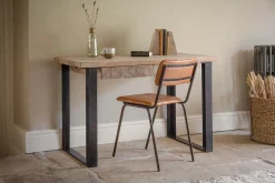 Fia Mango Wood Desk - Natural