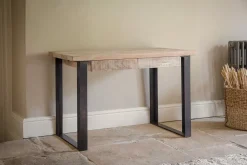 Fia Mango Wood Desk - Natural