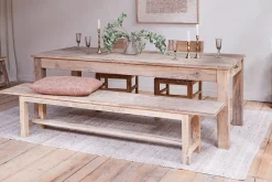 Fioni Reclaimed Wood Bench - Natural