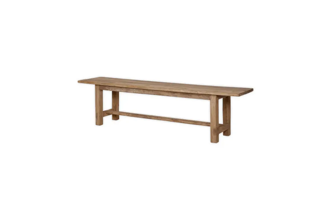 Fioni Reclaimed Wood Bench - Natural