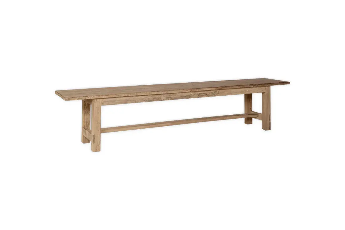 Fioni Reclaimed Wood Bench - Natural