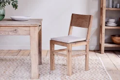 Fioni Reclaimed Wood Dining Chair - Natural