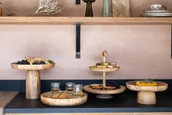 Gavivi Mango Wood Cake Stand