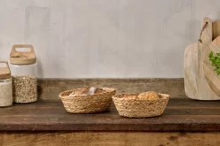 Giti Bread Baskets - Natural (Set of 2)