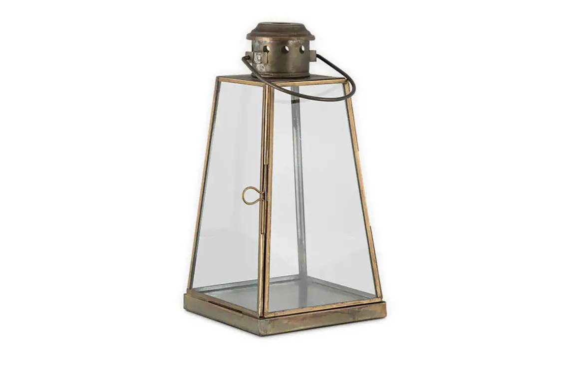 Giva Lantern - Antique Brass