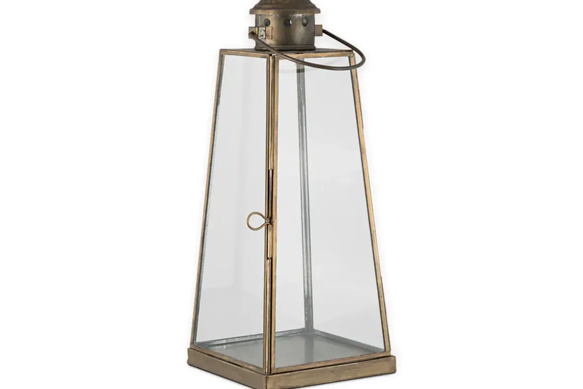 Giva Lantern - Antique Brass