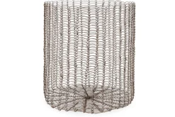 Gosaba Iron Basket - Aged Brass (Set of 2)