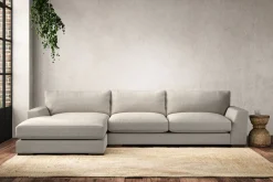 Guddu Large Left Hand Chaise Sofa