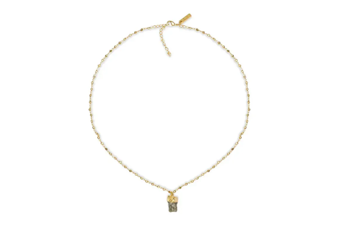 Hadari Labradorite Necklace - Gold