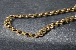 Hara Onyx Necklace - Gold