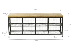Hasa Industrial Storage Bench