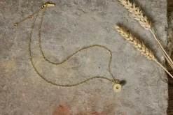 Hiral Labradorite Necklace - Gold